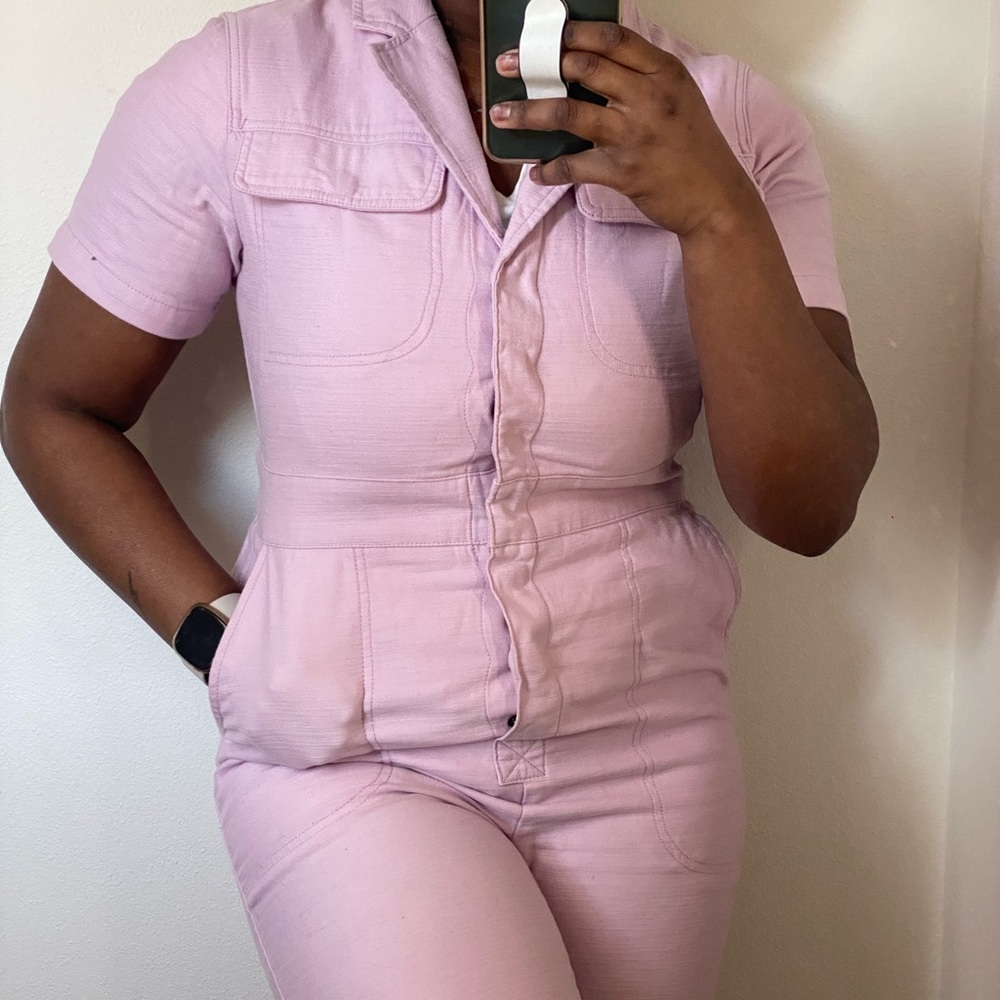 Urban Outfitters BDG Liszt Shortsleeve Coverall Jumpsuit
